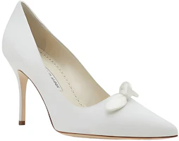 Lookbook (W) Manolo Blahnik 高跟鞋 '白色蝴蝶结' 222-1206-0001