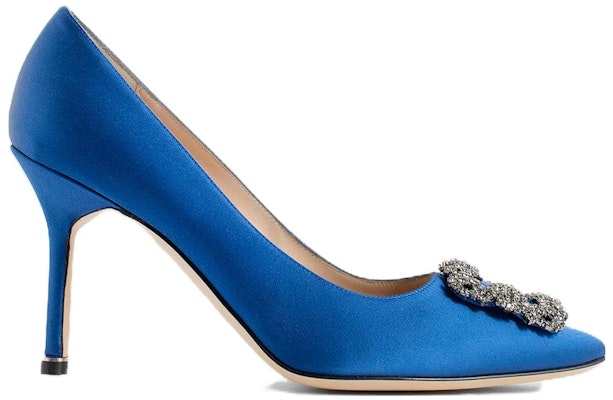 (W) Manolo Blahnik Hak Tinggi 'Blue Crystal Buckle' 9XX-0663-4326 Order (W) Manolo Blahnik Hak Tinggi 'Blue Crystal Buckle' 9XX-0663-4326