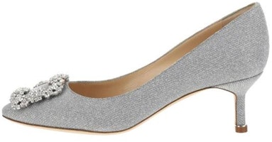 (Women) Manolo Blahnik High Heel Pump 'Silver' 9XX-0598-9721 (Women) Manolo Blahnik High Heel Pump 'Silver' 9XX-0598-9721