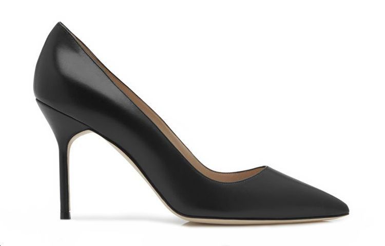 (W) Manolo Blahnik High Heel Pumps 'Black Calfskin' 圖 2