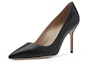 Shop (W) Manolo Blahnik Tacones Altos 'Cuero Negro' 9XX-0511-0009