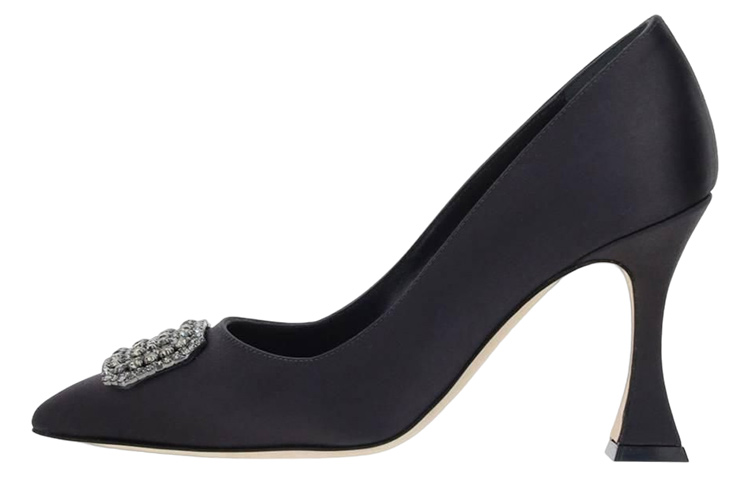 (W) Manolo Blahnik High Heels 'Black Fashion'