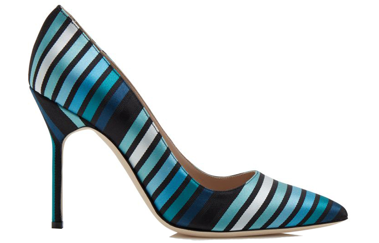 (W) Manolo Blahnik High Heels 'Blue Fashion' 圖 2
