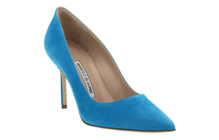 (W) Manolo Blahnik High Heels 'Blue Suede' 圖 2