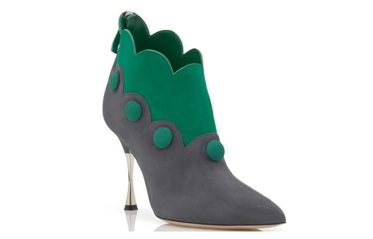 (W) Manolo Blahnik High Heels 'CMFTable Grey-Green Suede' 圖 2