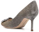 Lookbook (W) Manolo Blahnik Tacchi Alti ''Argento con Cristalli'' 9XX-0711-971Z