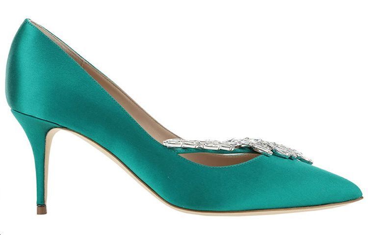 (W) Manolo Blahnik High Heels 'Green Fashion' 圖 2