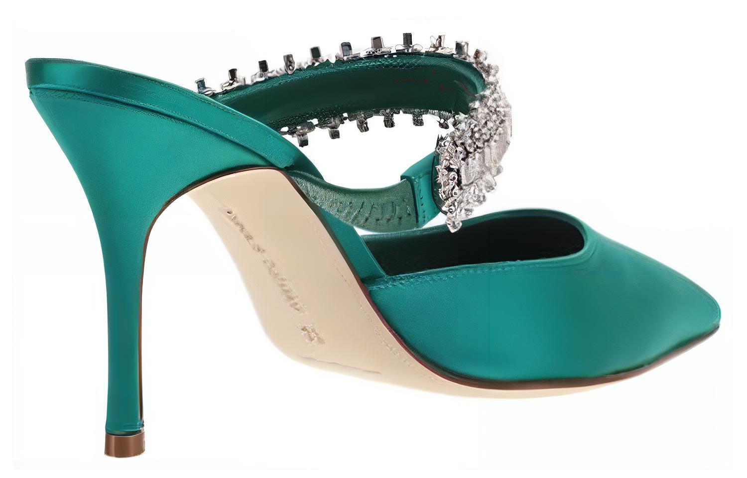 (W) Manolo Blahnik High Heels 'Green Fashion' 圖 3