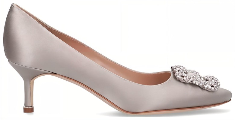 (W) マノロブラニク グレー布快適ハイヒール 9XX-0316-0033 Order (W) マノロブラニク グレー布快適ハイヒール 9XX-0316-0033