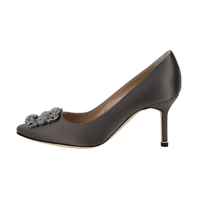 (W) Manolo Blahnik High Heels 'Grey Fashion'
