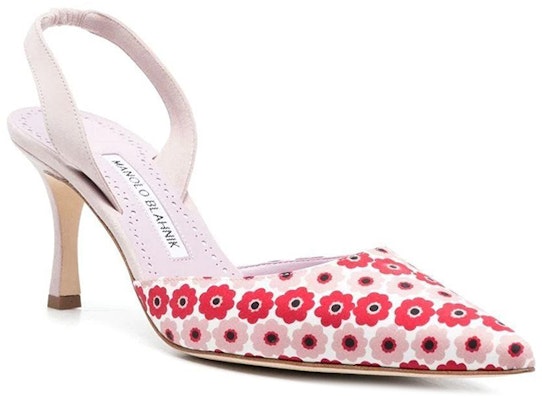 (W) (レディース) マノロブラニク ハイヒール『ピンクフラワープリント』222-1218-0004 222-1218-0004 Order (W) (レディース) マノロブラニク ハイヒール『ピンクフラワープリント』222-1218-0004 222-1218-0004