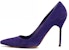 (W) 마놀로 블라닉 퍼플 스웨이드 하이힐 319-1020-5064