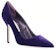 (W) 마놀로 블라닉 퍼플 스웨이드 하이힐 319-1020-5064