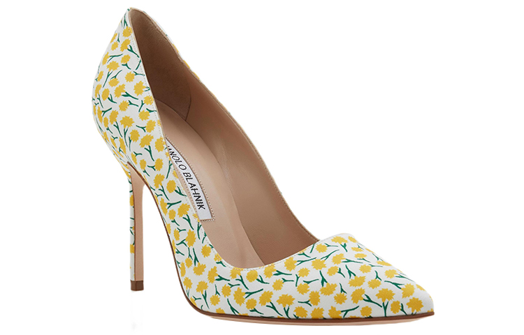 (W) Manolo Blahnik High Heels 'Yellow Fashion' 圖 3