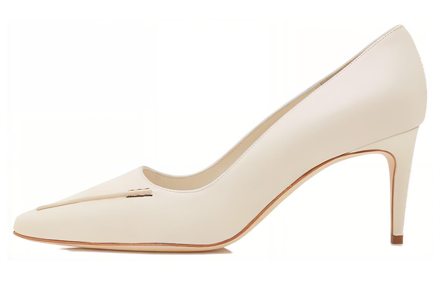 Buy (W) Manolo Blahnik Homera白色尖头细高跟鞋 323-2456-0001