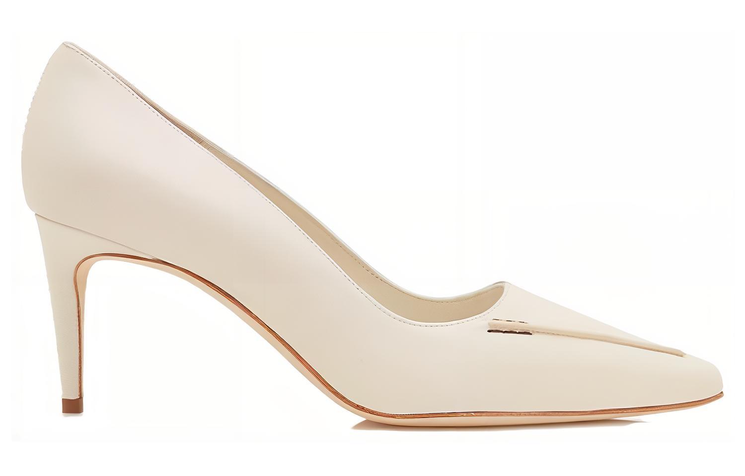 Order (W) Manolo Blahnik Homera白色尖头细高跟鞋 323-2456-0001