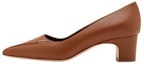 Buy (W) Manolo Blahnik Homeraso 'Coklat Kasual Fesyen Tumit Tebal' 323-2458-0001