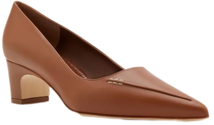 (W) Manolo Blahnik Homeraso 'Tacón Grueso Marrón Moda y Comodidad' 323-2458-0001 Lookbook (W) Manolo Blahnik Homeraso 'Tacón Grueso Marrón Moda y Comodidad' 323-2458-0001
