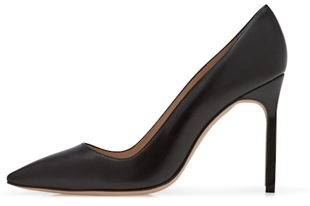 (W) Manolo Blahnik Stiletto Kulit Asli Ujung Lancip 'Hitam' 120-1206-0001 Buy (W) Manolo Blahnik Stiletto Kulit Asli Ujung Lancip 'Hitam' 120-1206-0001