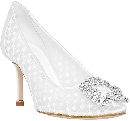 (W) 마놀로 블라닉 화이트 레이스 하이힐 321-1976-0001 Order (W) 마놀로 블라닉 화이트 레이스 하이힐 321-1976-0001