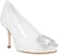 (W) 마놀로 블라닉 화이트 레이스 하이힐 321-1976-0001