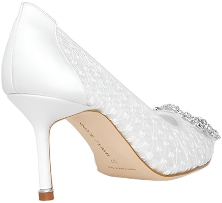 (W) 마놀로 블라닉 화이트 레이스 하이힐 321-1976-0001 Lookbook (W) 마놀로 블라닉 화이트 레이스 하이힐 321-1976-0001