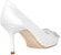 (W) 마놀로 블라닉 화이트 레이스 하이힐 321-1976-0001