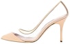Buy (W) Manolo Blahnik Kulit Mule 'Beige Stiletto' 422-1419-2618