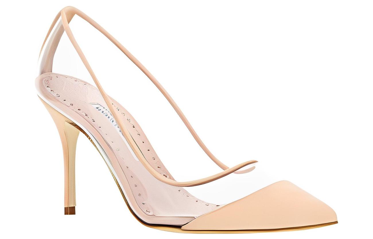 Lookbook (Women) Manolo Blahnik Leather Mules 'Beige Stiletto' 422-1419-2618