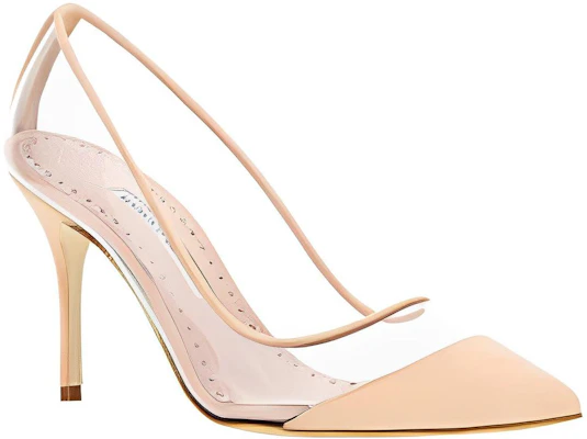 (Women) Manolo Blahnik Leather Mules 'Beige Stiletto' 422-1419-2618 Lookbook (Women) Manolo Blahnik Leather Mules 'Beige Stiletto' 422-1419-2618