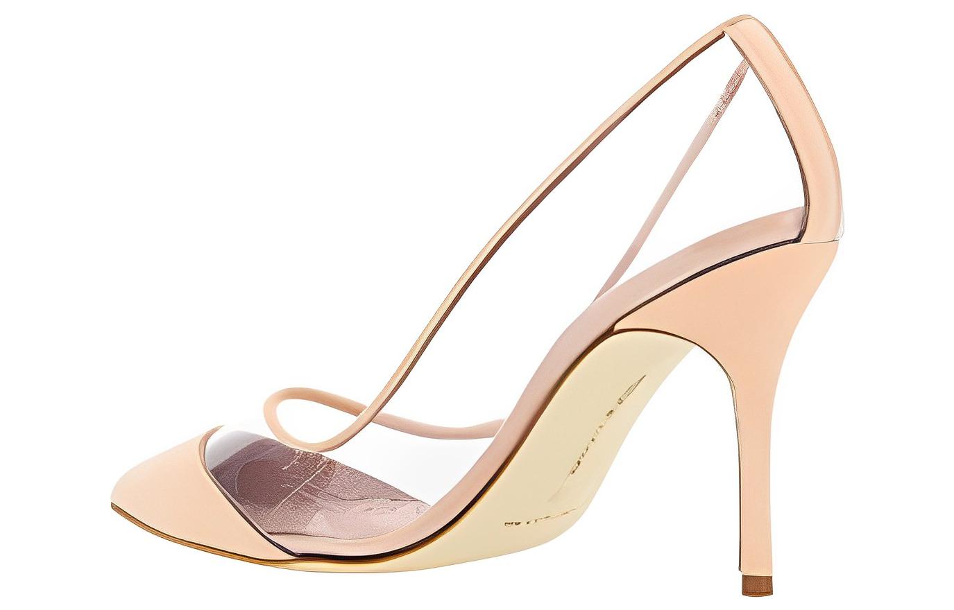 Shop (W) Manolo Blahnik Kulit Mules 'Beige Stiletto' 422-1419-2618