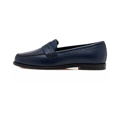 (W) Manolo Blahnik Loafer 'Deep Blue'