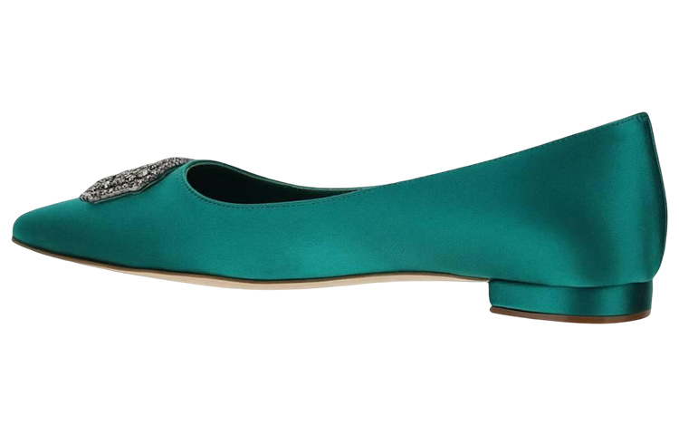 (W) Manolo Blahnik Low Top 'Fashion Flat Green' 圖 3