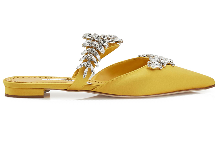 (W) Manolo Blahnik Lurumflat 'Yellow' 圖 2