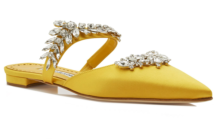 (W) Manolo Blahnik Lurumflat 'Yellow' 圖 3