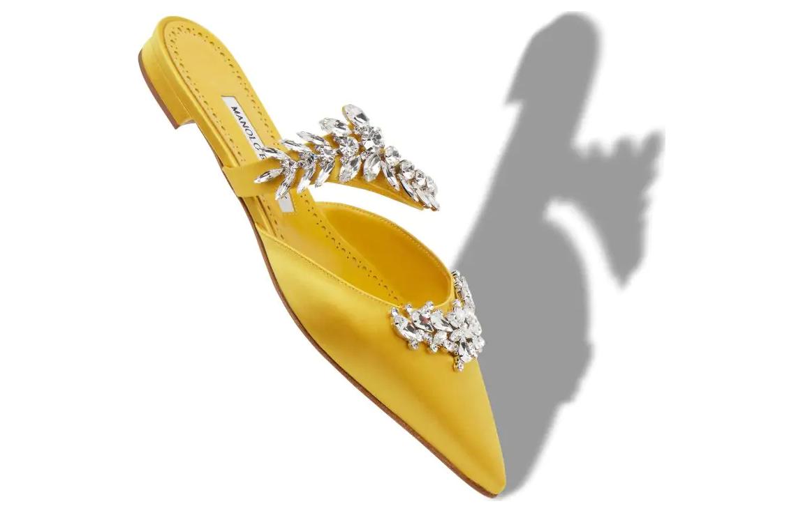 (W) Manolo Blahnik Lurumflat 'Yellow' 圖 4