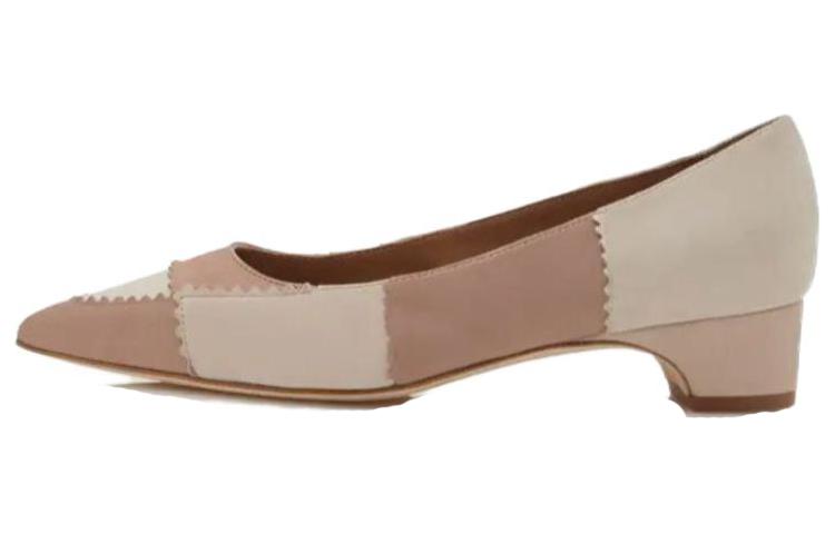 (W) Manolo Blahnik Malango 'White Pink CMFT Fashion'