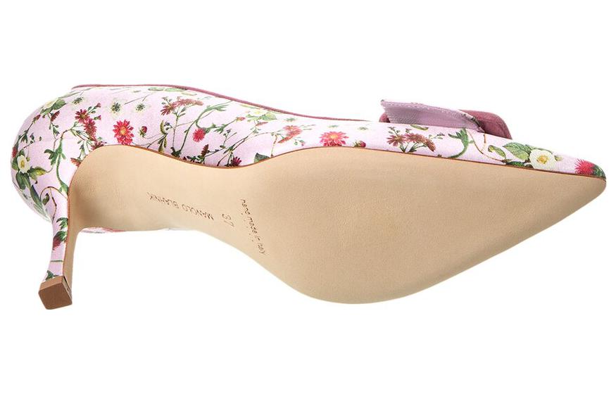Details for (W) Manolo Blahnik Maysalebi ''Weiß Rosa'' 123-2318-9053