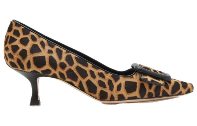 (W) Manolo Blahnik Maysalepump 'Brown Black CMFT Fashion' 圖 2
