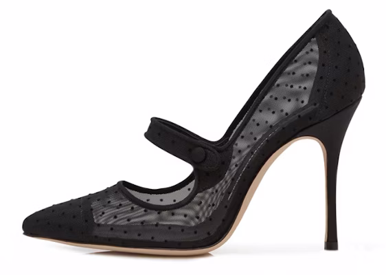 (W) Manolo Blahnik Tacones Altos de Malla 'Negro' 421-0987-0002 Buy (W) Manolo Blahnik Tacones Altos de Malla 'Negro' 421-0987-0002