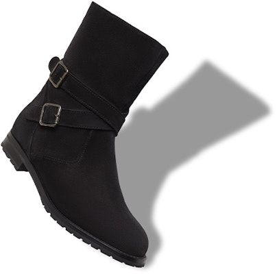 (Women) Manolo Blahnik Mid-Top Flat Boots 'Simple Black Velvet' 318-0522-0002 Lookbook (Women) Manolo Blahnik Mid-Top Flat Boots 'Simple Black Velvet' 318-0522-0002