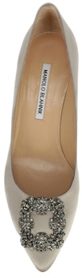 (W) Manolo Blahnik Mid-Heel 'Abu Velvet Kristal Gesper' 9XX0661-0502 Shop (W) Manolo Blahnik Mid-Heel 'Abu Velvet Kristal Gesper' 9XX0661-0502