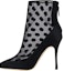 Buy (W) Manolo Blahnik Mukinka But 'Hitam Zip Hujung Runcing' 323-2496-0015