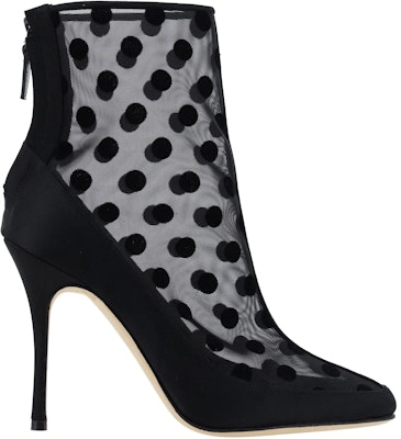 (Women) Manolo Blahnik Mukinka Boot 'Black Zip Pointed-Toe' 323-2496-0015 Order (Women) Manolo Blahnik Mukinka Boot 'Black Zip Pointed-Toe' 323-2496-0015