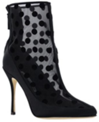 (W) Manolo Blahnik Mukinka Boot 'Hitam Runcing Resleting Depan' 323-2496-0015 Order (W) Manolo Blahnik Mukinka Boot 'Hitam Runcing Resleting Depan' 323-2496-0015