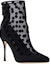 Lookbook (W) Manolo Blahnik Mukinka But 'Hitam Zip Hujung Runcing' 323-2496-0015