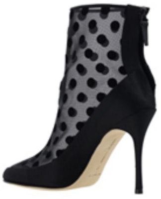 (W) Manolo Blahnik Mukinka Boot 'Hitam Runcing Resleting Depan' 323-2496-0015 Lookbook (W) Manolo Blahnik Mukinka Boot 'Hitam Runcing Resleting Depan' 323-2496-0015