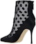Shop (W) Manolo Blahnik Mukinka But 'Hitam Zip Hujung Runcing' 323-2496-0015