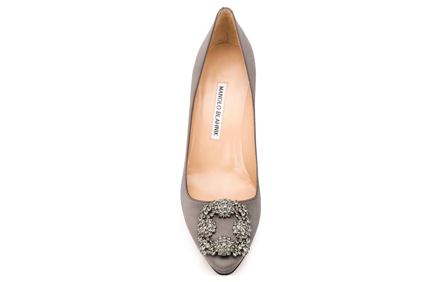 Lookbook (W) Manolo Blahnik Mule 'Stiletto Gris' 9XX-0663-0212