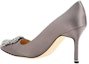 Shop (W) Manolo Blahnik Mule 'Stiletto Kelabu' 9XX-0663-0212